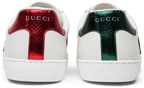 gucci pig shoes|Gucci ace water snake embroidered.